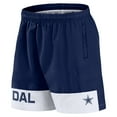thumbnail image 2 of Men's Fanatics Navy Dallas Cowboys Elements Shorts, 2 of 3