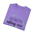 thumbnail image 3 of Humorous Babies Bellies Expecting Mommas Reveals Sayings Hilarious Birthing Offsprings Tummies Statements Unisex Garment-Dyed T-shirt, 3 of 4