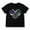 Black-11, variant on Halloween Shirt for Kids with Simple Cute Ghost Graphic, Short Sleeve for Boys and Girls