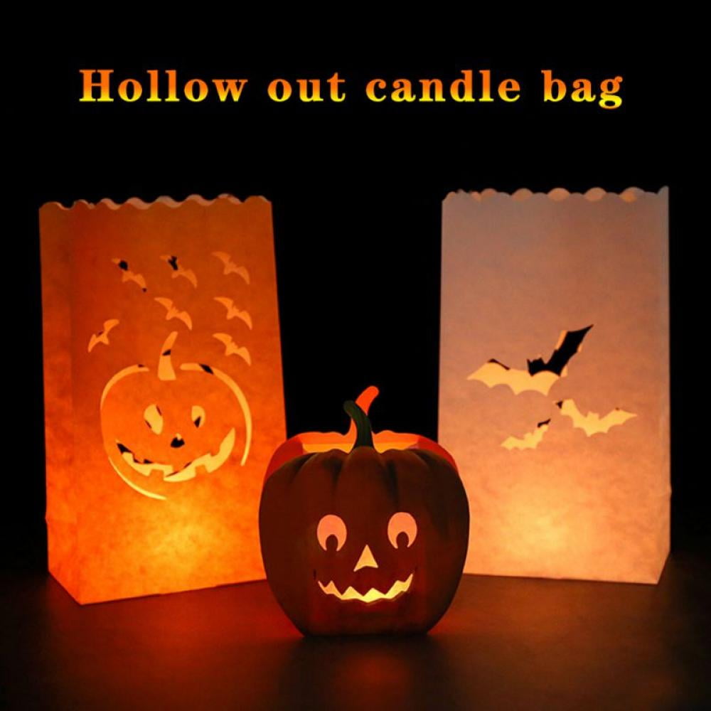 5 Pack CANDLE BAGS BLUE HALLOWEEN 5 Pack CANDLE BAGS BLUE HALLOWEEN