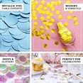 thumbnail image 4 of Efavormart 54 Grams ROSE GOLD Round Foil Metallic Table Confetti Dots, Balloon Confetti Decor, 4 of 10