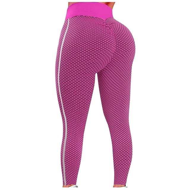 Lolmot Leggings d'Entraînement pour Femmes à Effet Froncé et Rehausse-Fesses, Texturés, Taille Haute, Compression Anti-Cellulite, Pantalons de Yoga, Collants