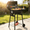 Black-Barrel, variant on Seizeen Charcoal Grill w/Smoker, Outdoor BBQ Grill with Side Table, Portable Offset Smoker W/2-Zone Area