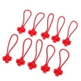 thumbnail image 1 of koolsoo 10Pcs Replacement Sturdy zipper tag pulls for Apparel Bag Red, 1 of 6