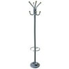Ore International 69.5" In Gilead Silver Coat Rack W/ Umbrella Holder