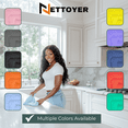 thumbnail image 5 of Nettoyer Premium Microfiber Cleaning Cloths - 16x16 (40cm x 40cm) Case - 120 pc, 5 of 5