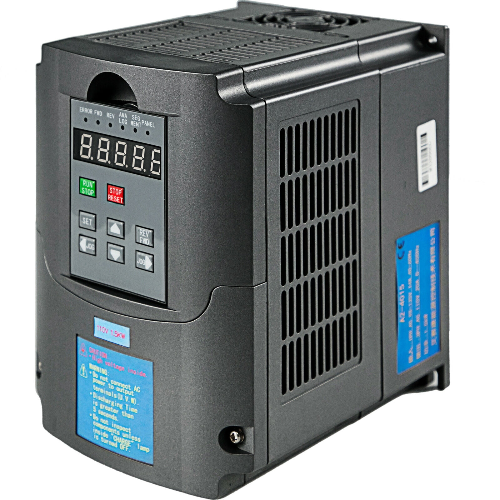 2HP 1.5KW Variable Frequency Drive VFD Inverter Single Phase 110V 