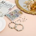 thumbnail image 2 of WHAMVOX 700 Pieces Rhinestone Beads Set Bulk Charm Spacer Beads for Jewelry Making and Crafting, 2 of 8