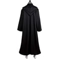 thumbnail image 3 of Traje de Túnica JAMW Conjunto completo de cosplay de Halloween con capucha Negro XL, 3 of 5