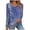506_Blue, variant on Purple Blouses for Women Casual, Long Sleeve Blouses for Women Business Casual, Polyester Vacation Outfits for Women, Women's Long Sleeved V Neck Floral And Plant Printed Casual Fashion T Shirt Top