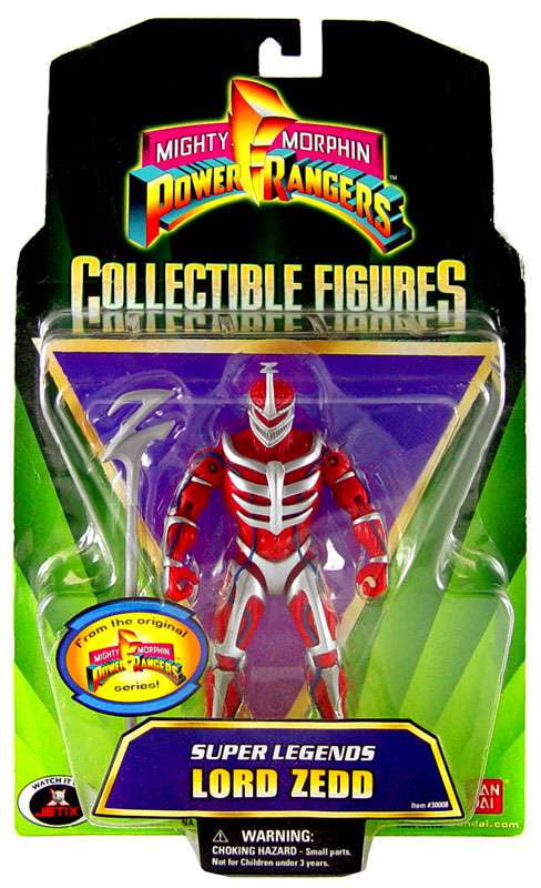 POWER RANGERS LA FOUDRE COLLECTION ~ Mighty Morphin LORD ZEDD Action Figure 