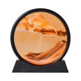 thumbnail image 2 of Moving Sand Art Picture  Glass 3D Deep Sea Sandscape in Motion Display Flowing Sand Frame Relaxing Desktop Home Office Work Decor (7.5”), 2 of 8