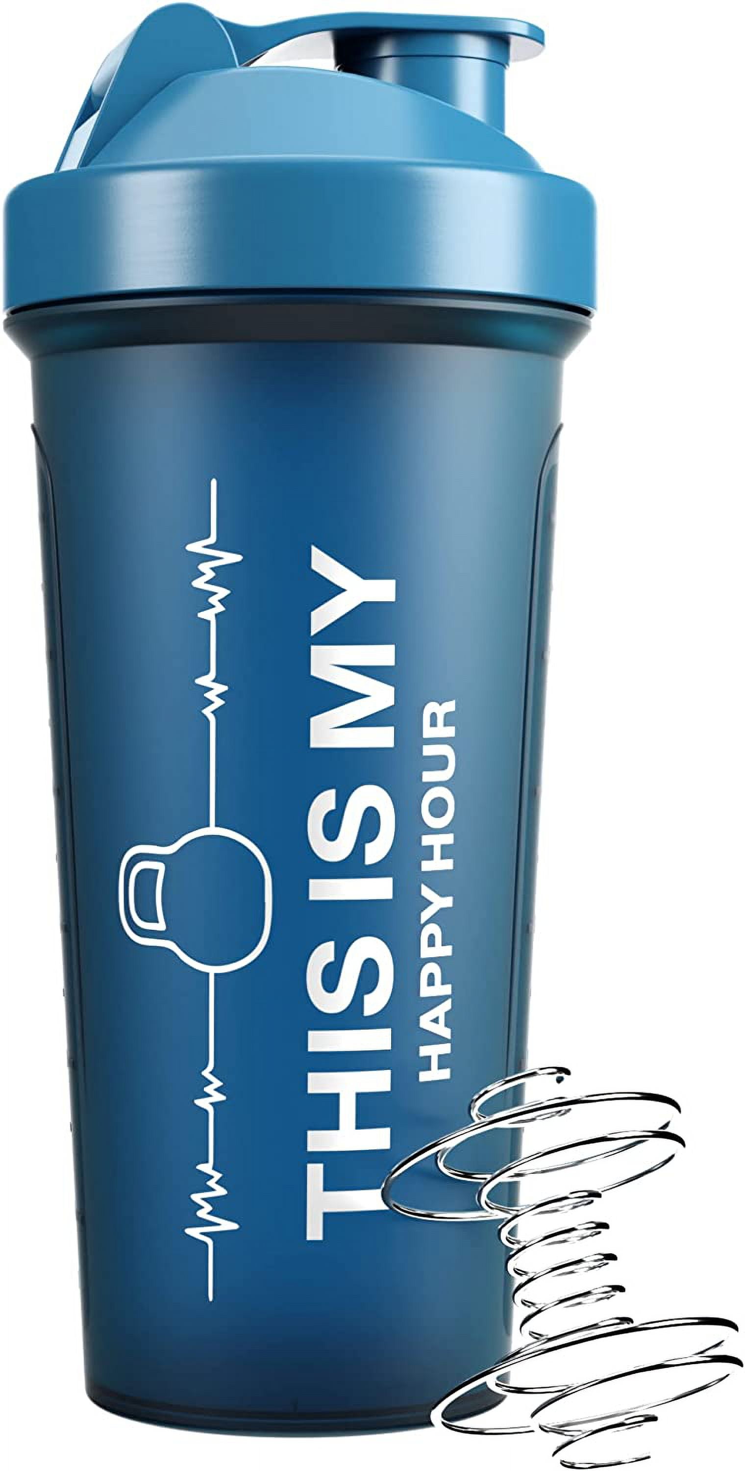 Shaker Cup - 24oz BPA-free Biogenic Foods Protein Powder Shaker Cup -  Guaranteed Leak Proof