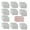 18x13 cm, variant on 50 Pcs/Set Clear Stamp and Die Storage Bag Plastic Envelopes Scrapbooking Storage Die Cuts Pockets for Card Making