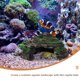 thumbnail image 3 of unbranded Refugio De Resina Color Café Para Reptiles Plataforma De Descanso Y Escalada Para Acuario, 3 of 6