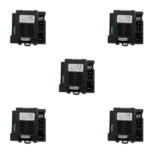 Decodeary 4G Remote Control Receiver for Children s Electric Ride On Car Smooth and Effortless vehicle controller 6V 9 x 8cm 5Set