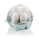 thumbnail image 1 of Hamilton Beach Hervidor de huevos eléctrico 3 en 1 para huevos duros, cazador furtivo, máquina para hacer tortillas y vaporizador de verduras, capacidad para 7, menta (25504), 1 of 5