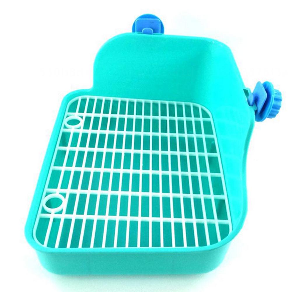 Rabbit Litter Box Small Animal Potty Trainer, Bunny Corner Toilet Box