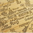thumbnail image 4 of TB Home Texas State Bamboo Wood Cutting Board and Charcuterie Serving Platter, 13” x 11”, 4 of 6