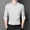 White, variant on Fnnxeal White Pinstripe Men's Dress Shirt M - Polyester Spandex, Stretchy & Wrinkle Free, Button-Down, Roll-Up Long Sleeves - Office Smart Casual