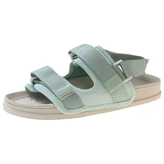 Utoimkio Flip Flops for Women Size 8 Woman Summer Thick Bottom Non-slip Wedge Shoes