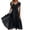 C1-Black252, variant on Womens Lace Overlay Midi Dress Surplice V Neck Short Sleeve Flowy Skirt Wedding Guest Long Dress