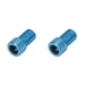 thumbnail image 4 of Soidarity Paquete de 5 adaptadores de válvula Conveniente para llevar Operación de estilo tonto Material premium Presta Cap Tube Pump Tool Type7 NO7, 4 of 6