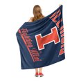 thumbnail image 2 of The Northwest 1COL-23600-0030-OOF 50 x 60 in. NCAA Illinois University Alumni Silk Touch Throw Blanket, 2 of 5