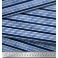 thumbnail image 2 of Soimoi Cotton Poplin Fabric Stripe Block Print Fabric by The Yard 42 Inch Wide, 2 of 3