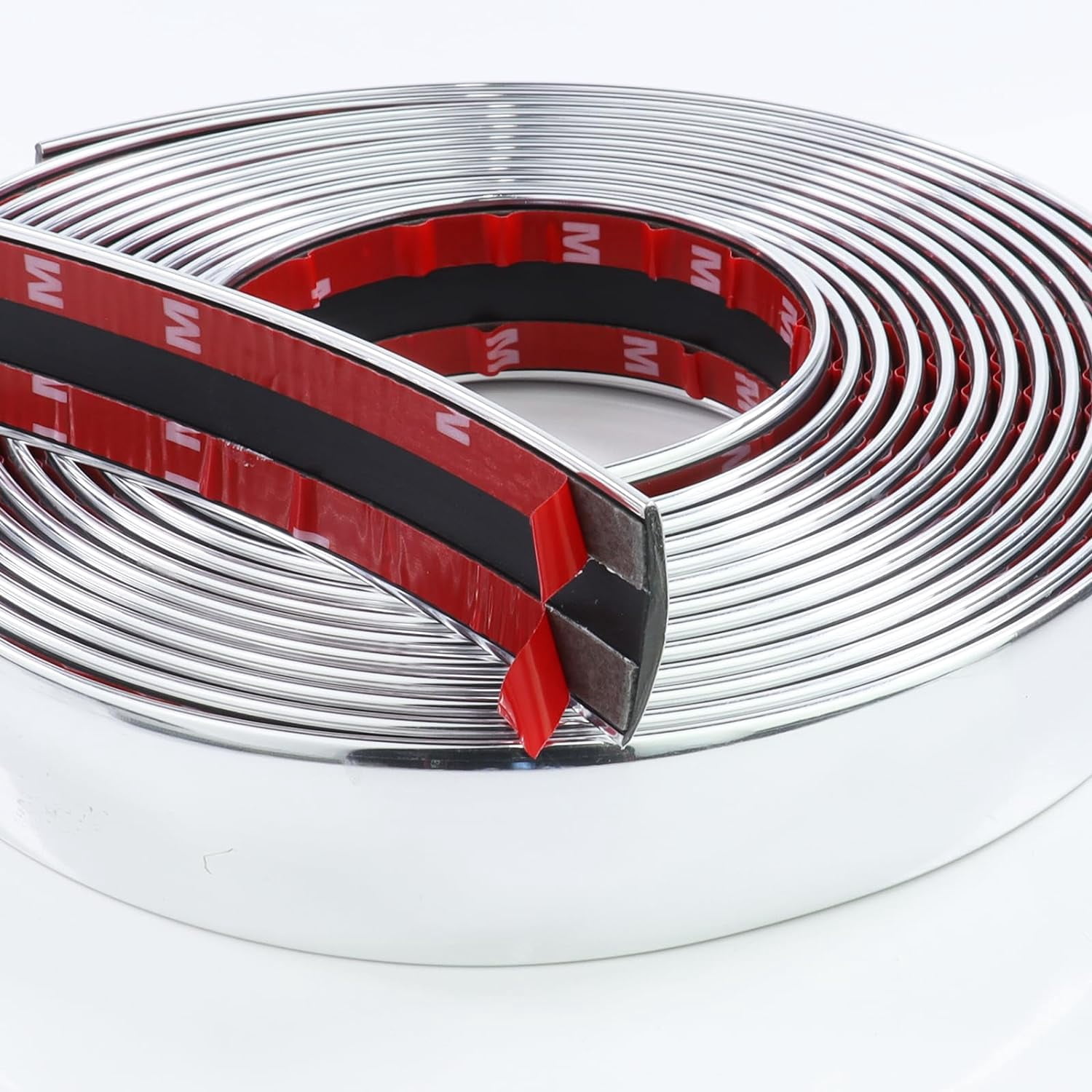 1.2-Inch Chrome Molding Trim – Bumper, Trunk & Side Strip For Cars, SUVs & Trucks