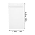 thumbnail image 2 of Raindrops 10pcs Protective Cards Sleeves Cards Cover Game Card Holder Small Card Sleeves Cards Protective Covers Clear Cards Covers Anti-Scratch Cards Covers, 2 of 8