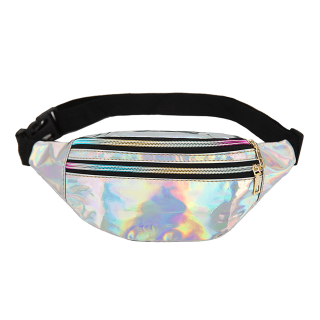 Riñoneras para mujer, para festivales, fiestas, rave, riñoneras brillantes, para viajes, senderismo