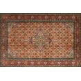 thumbnail image 1 of Ahgly Company Indoor Rectangle Traditional Saffron Red Persian Area Rugs, 2' x 4', 1 of 6