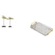 thumbnail image 1 of Figuras de pájaros de madera modernas y plato de postre, bandeja para mesa de centro con asa para dormitorio, entrada, comedor, decoración para fiesta, 1 of 8