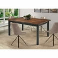 thumbnail image 5 of The Beach House Design  Sunrise Dining Table 63" - Rustic Black and Barnwood, 5 of 5