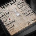 thumbnail image 5 of To My Wife - Alluring Beauty Necklace - Anniversary, Birthday Gift, 5 of 9