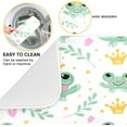 thumbnail image 2 of SKYSONIC Dish Drying Mat for Kitchen Counter Cute Frogs Crowns Eco Friendly Drying Mat - Easy to Clean Heat Resistant Dish Mat - 16x18, 2 of 6