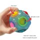 thumbnail image 2 of Magic Rainbow Ball Fidget Ball Speed Puzzle Ball Cube Brain Teasers Juguete educativo Relleno de medias para niños adultos oso de fresa Electrónica, 2 of 4