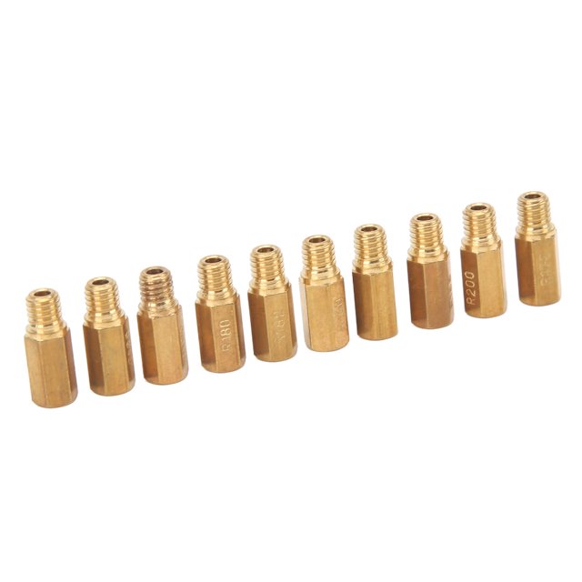 Carburetor Pilot Nozzle, Metal 16.5mm Length Impact Proof Carburetor Main Jets Set 5mmx0.8 Thread For Car ANGGREK Carburetor Pilot Jets
