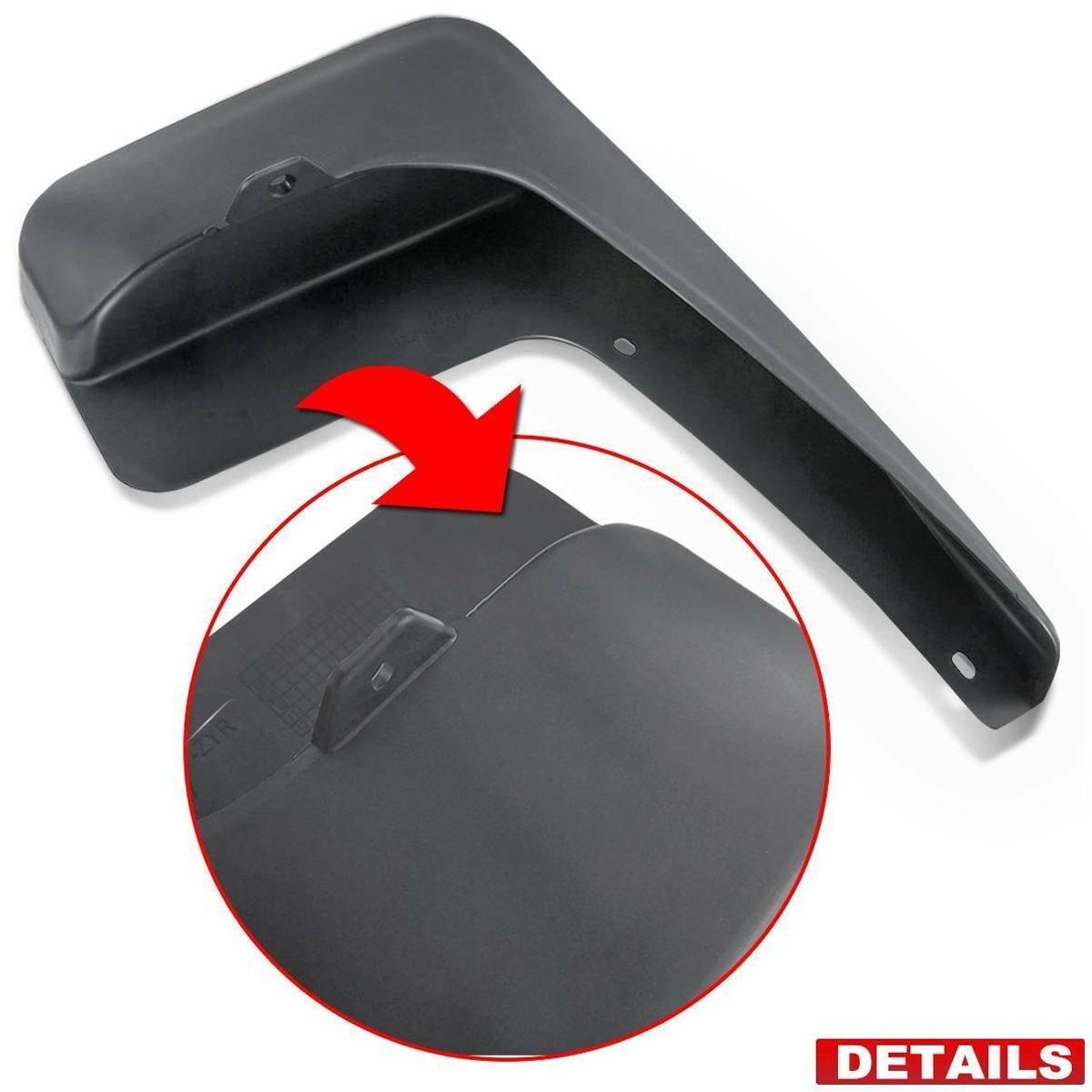 Geelife 4x Splash Guards Mud Flap Front Rear for Chrysler Dodge Town & Country 2011-2017