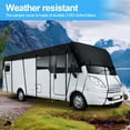 thumbnail image 4 of golytefs 8.5x3m Rv Roof Cover Waterproof 210D Oxford Cloth Cover for Outdoor Travel Car, 4 of 9
