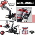 thumbnail image 7 of Sougayilang Spinning Reel 5.2:1 High Speed Metal Fishing Reel Saltwater Max Drag 12LB, 7 of 7