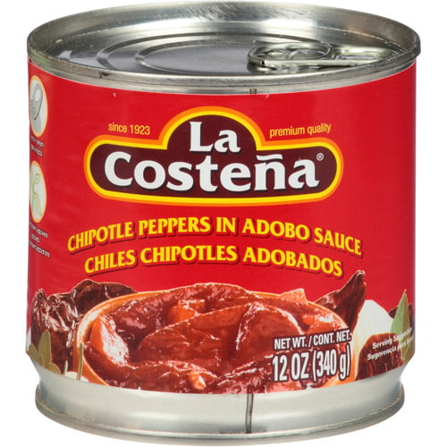 La Costena Chipotle Peppers in Adobo Sauce, 12 oz, (Pack ...