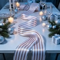 thumbnail image 4 of WWG Cloth Ribbon, Flexible Pliable Holiday Ribbon, Sturdy Long Lasting, Effortless to Cut, Decorative for Gift Boxes, Wreaths, Fences, Christmas, Home, Party, Gift Packaging, Includes 1 Roll, 4 of 6