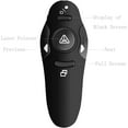thumbnail image 4 of Wireless Presenter Remote Control Laser Pointer Pen Red Controller Presentation for Meeting Teaching Speech, 4 of 7