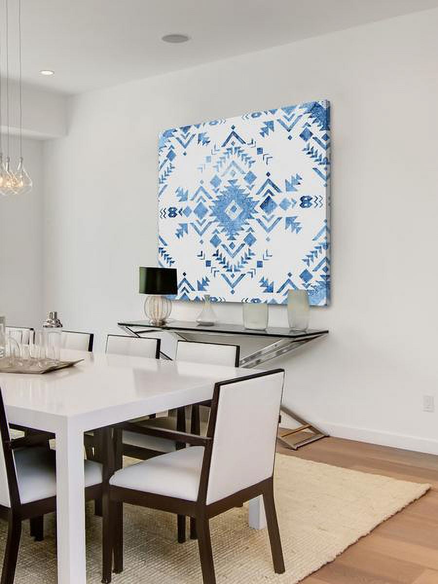 "Intuitive Brushtrokes" Painting Print on Wrapped Canvas