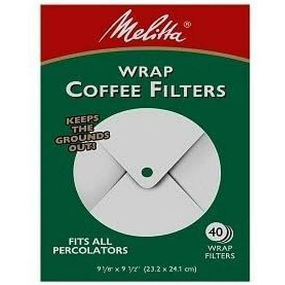 Melitta Wrap Around Coffee Filters 627402 - 40 Ct.