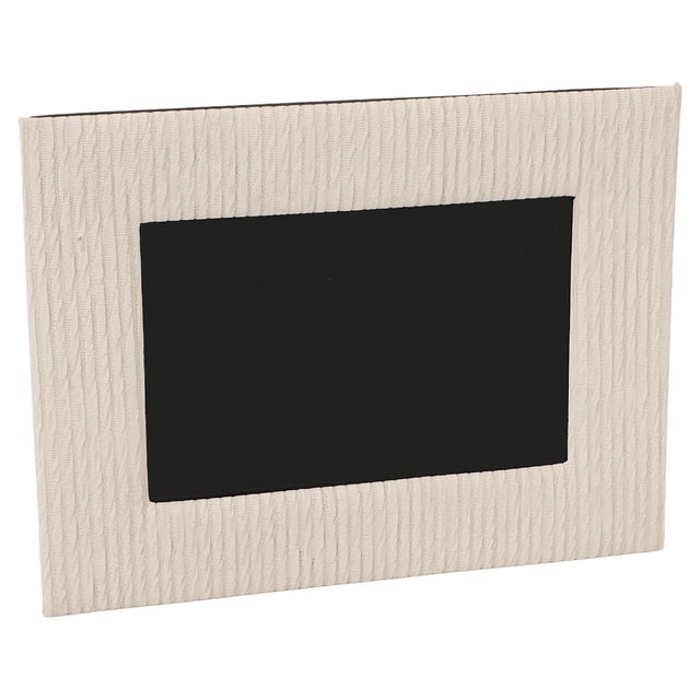 Leather Tabletop Photo Frame Elegant Display for 6 Inch Pictures Home Office Decor