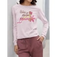 thumbnail image 3 of Pipeline Waveflower Mermaid Floral - Women's Long Sleeve, 3 of 4