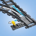 thumbnail image 4 of LEGO City Trains Switch Tracks 60238, 6 Pieces, Toy Train Track Extension Pack, Accessory Set, 4 of 6